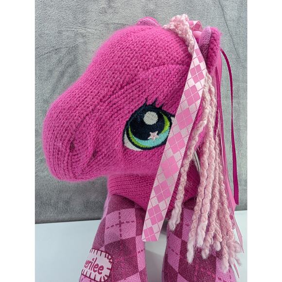 2 MLP soft plush Cheerilee 2007 & Sparkle Rarity 2017 unicorn my little pony - Picture 11 of 15